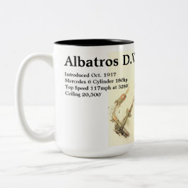 Albatros D.Va Zweifarbige Tasse