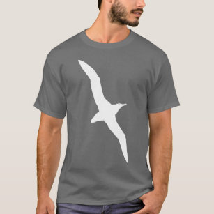 Albatros-Vogel-T - Shirt-Weiß T-Shirt