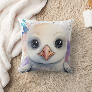 Albatross Baby Kawaii Kissen