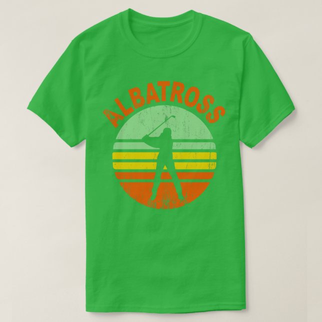 Albatross Golf Retro T-Shirt (Design vorne)