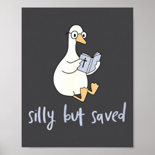 Albern, aber gerettet, Gans liest heilige Bibel, s Poster