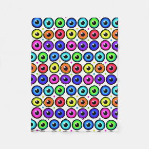 Albern Eyes Fleece Blanket