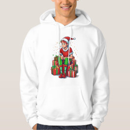 Albern Funny Christmas Weihnachtsmann Elf Kind Hoodie