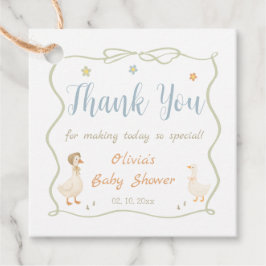 Albern Gänse Kinderdusche Vielen Dank Geschenkanhänger