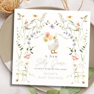 Albern Gänse-Wildblume Blumenspülung Serviette