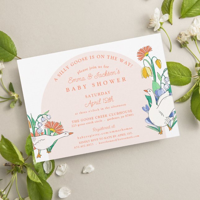 Albern Gänsedusche Einladung (Von Creator hochgeladen)