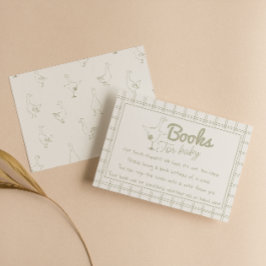 Albern Gänsehandbuch-Antrag auf Geschlechtsneutral Begleitkarte