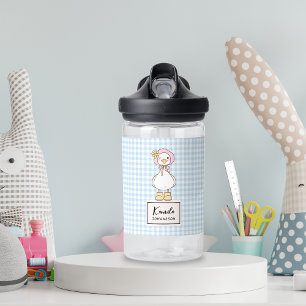 Albern Gänsehrosa Bogen Coquette Benutzerdefiniert Trinkflasche