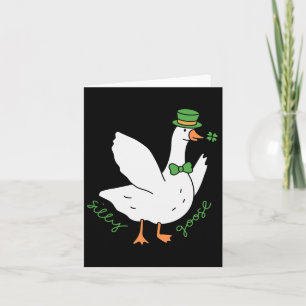 Albern Goose St Patrick's Day Leprechaun Hat Irish Karte