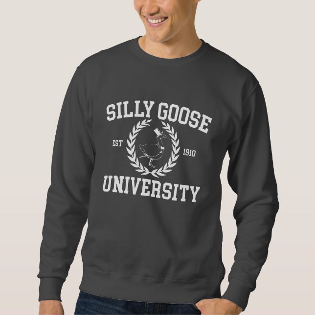 Albern Goose University Crewneck Sweatshirt (Vorderseite)
