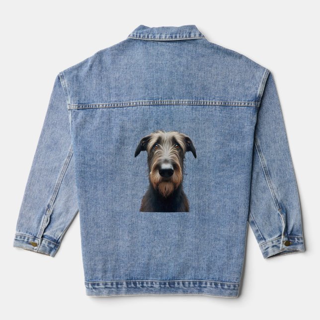 Albern Irish Wolfhound Jeansjacke (Rückseite)