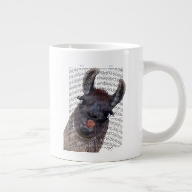 Albern Llama Jumbo-Tasse (Rechts)