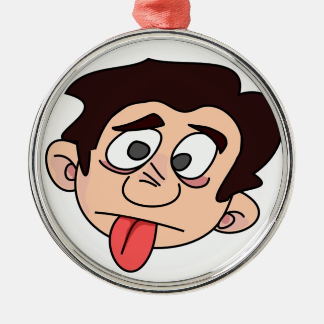 ALBERN MAN SILBERNES ORNAMENT (Vorne)