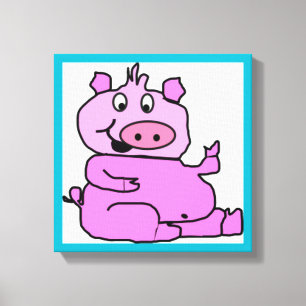 ALBERN PIGGY LEINWANDDRUCK