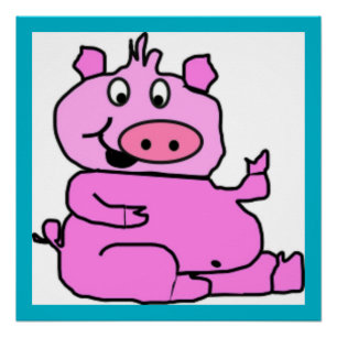 ALBERN PIGGY POSTER