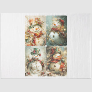 Albern Snowmen Seidenpapier
