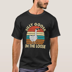 Alberne Alberne Gans auf der Lose T-Shirt