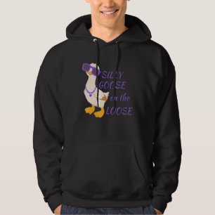 Alberne Gans auf der Lose Funny Boys Girls Kinder Hoodie