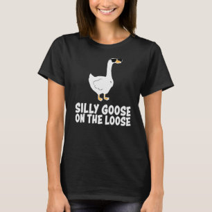 Alberne Gans auf der Lose T-Shirt
