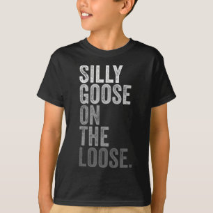 Alberne Gans auf der Lose Vintage Alberne Gänsehau T-Shirt