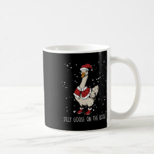 Alberne Gans auf der Lose Weihnachtsgoose Kaffeetasse
