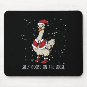 Alberne Gans auf der Lose Weihnachtsgoose Mousepad