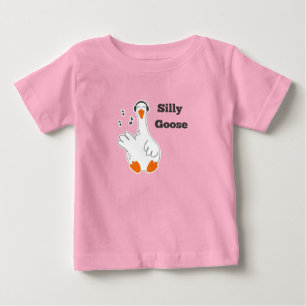 Alberne Gans, Gänse, Gänsehuhn Baby T-shirt