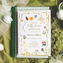 Alberne Gans Gingham Cottagecore Babyparty