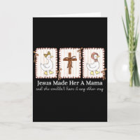 Alberne Gans-Kokette Christliche Mama Jesus machte