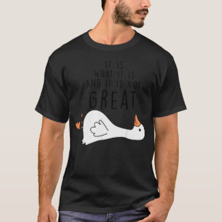 Alberne Gans Lustiges Tier Albern T-Shirt