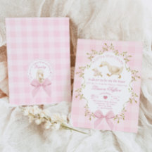 Alberne Gans Rosa Gingham-Baby-Mädchen-Party
