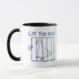 Alberne Gans Tasse, Wurde zu albern, zu dumm, Lust Tasse