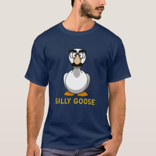 Alberne Gänse Groucho Brille Gänsehaut auf der L T-Shirt