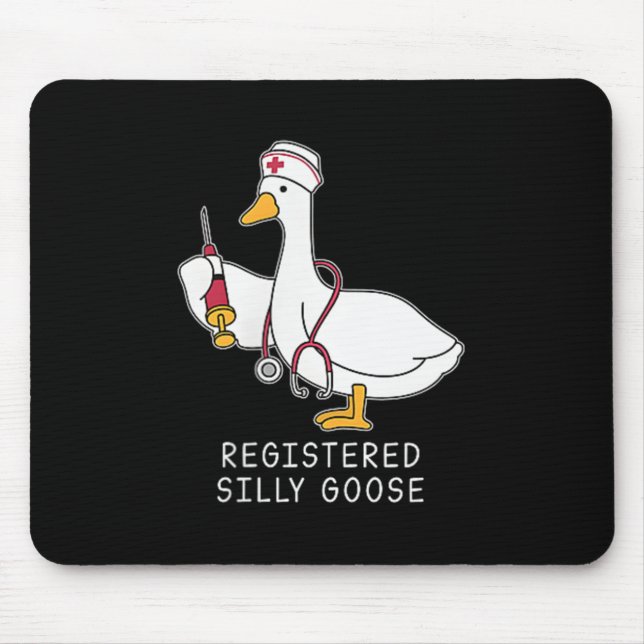 Alberne Gänse-Krankenschwester, Sonnenschwester, G Mousepad (Vorne)