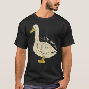 Alberne Gänse Weiße Tiere Niedlich Hübsch T-Shirt