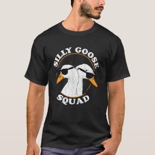 Alberne GänseSquad Gänsememe Niedlich Gänsehaut T-Shirt