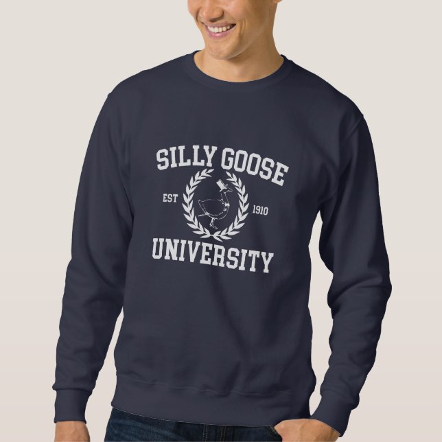 Alberne Gänseuniversität Sweatshirt (Vorderseite)