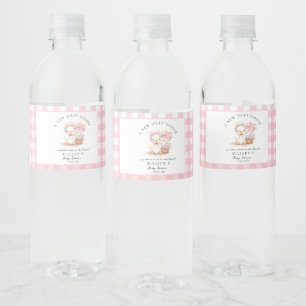 Alberne Gänsewatte Girl Dusche Wasserflaschenetikett