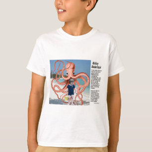 Alberne Geschichten: menschlich fressender Octopus T-Shirt