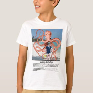 Alberne Geschichten: menschlich fressender Octopus T-Shirt