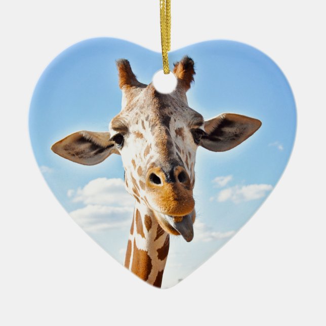 Alberne Giraffe Keramikornament (Vorne)