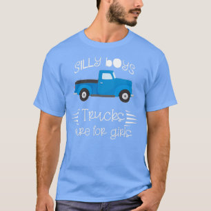 Alberne Jungen Lastwagen sind für Mädchen 1 T-Shirt