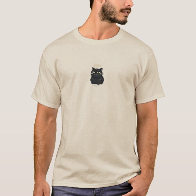 alberne Katze T-Shirt (Vorderseite)