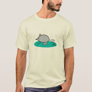 alberne Maus mit gebrochenem Bein T-Shirt