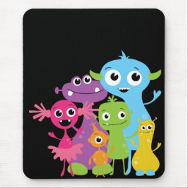 Alberne Monster Mousepad für Kinder