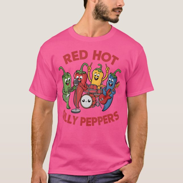 Alberne Paprikaschoten T-Shirt (Vorderseite)