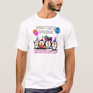 Alberne Penguins-2. Geburtstags-T - Shirts und