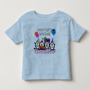 Alberne Pinguine 4. Geburtstag T - Shirt und Gesch