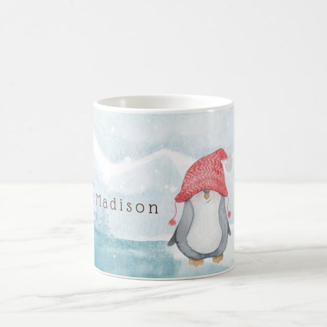 Alberne Pinguine Weihnachten Kaffeetasse (Mittel)