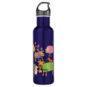 Alberne Tiere Trinkflasche